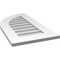Ekena Millwork Quarter Round Top Left Surface Mount PVC Gable Vent w/ 3-1/2"W x 1"P Standard Frame, 16"W x 30"H GVPQL16X3001SN - alternate 4